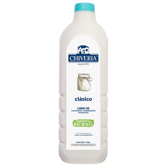Chiveria Yogurt Clasico 1700 Gr