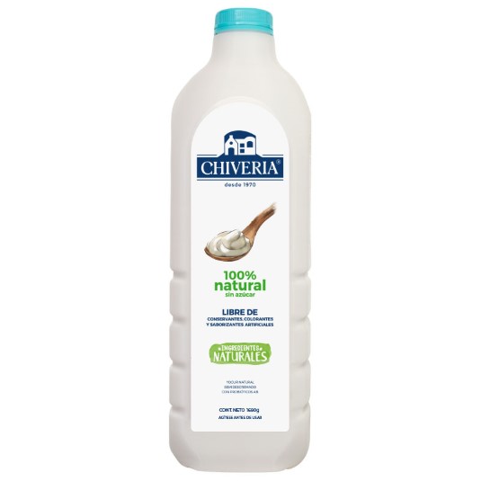 Chiveria Yogurt Natural 1675 Gr