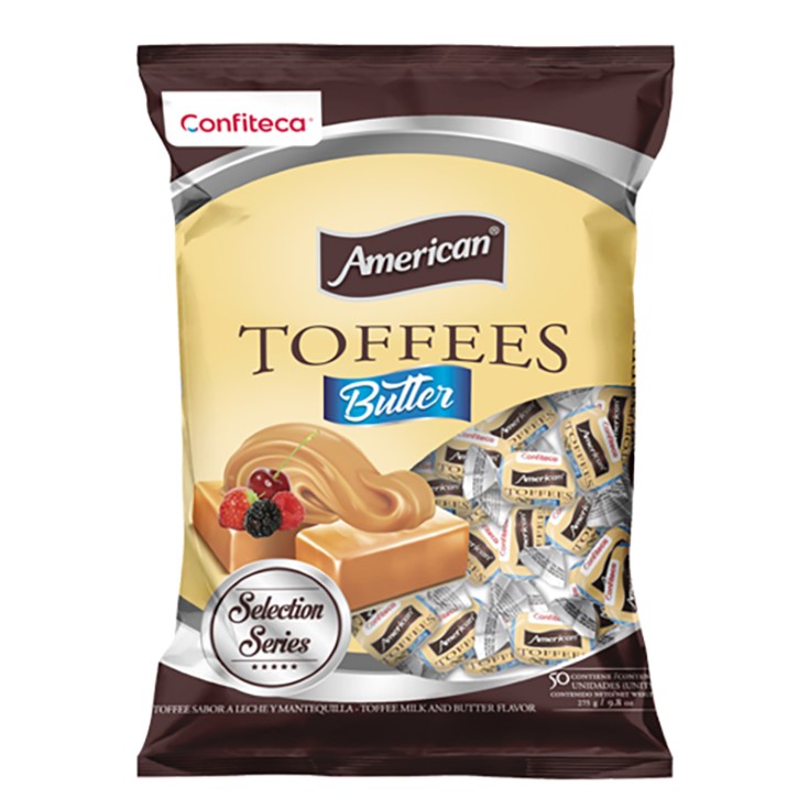 Caramelo Blando American Butter Toffee 50Und