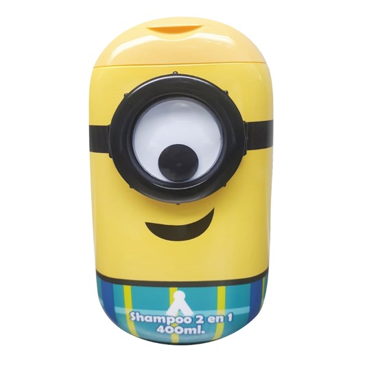 Shampoo Minions 2D Stuart 2 En 1 400Ml