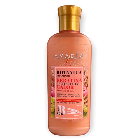 Shampoo Avadia Botanica Proteccion Calor 240Ml