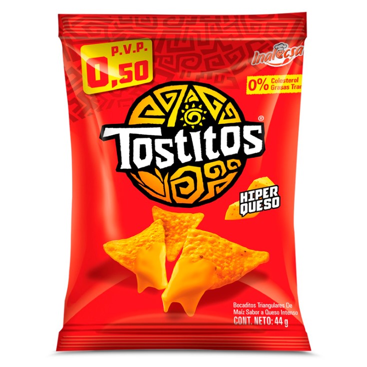 Bocaditos De Maiz Tostitos Hiper Queso 44Gr