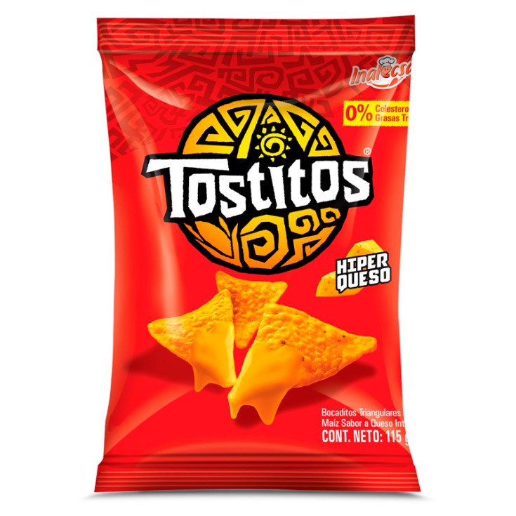 Bocaditos De Maiz Tostitos Hiper Queso 115Gr