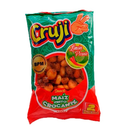 Crujidos Maiz Crocante Sabor Limón Picante 100Gr