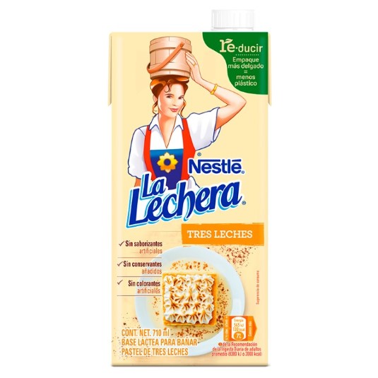 Tres Leches Mix La Lechera 710Ml