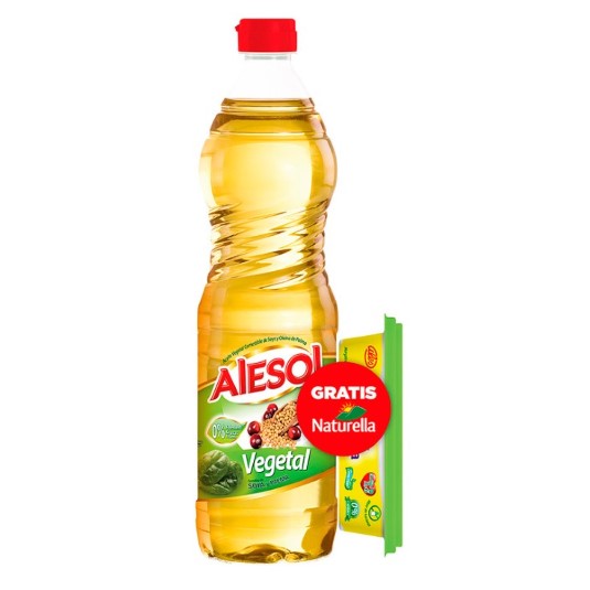 Aceite Vegetal Alesol1.8Lt+ Margarina Naturella 225Gr