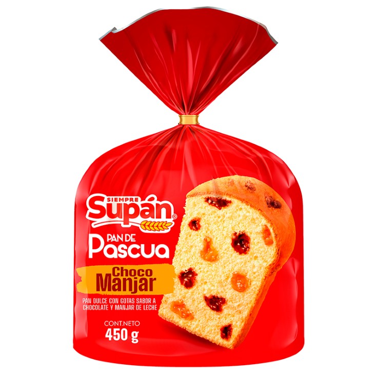Pan De Pascua Supan Chocomanjar 450 Gr