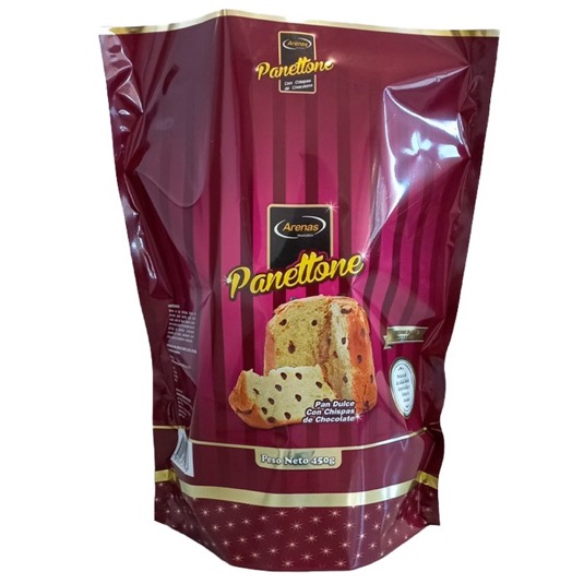 Panettone Arenas Con Chispas De Chocolate 450 Gr