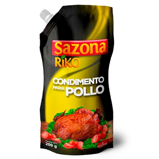 Condimento Sazonariko Para Pollo 200 Gr