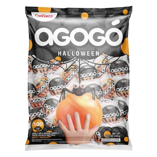 Agogo Chicle Halloween 345Gr