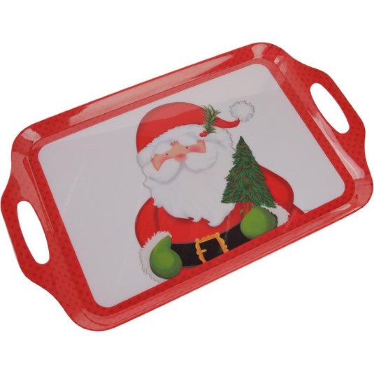 Bandeja Navidena 70% Urea 30% Melamina Handle Tray