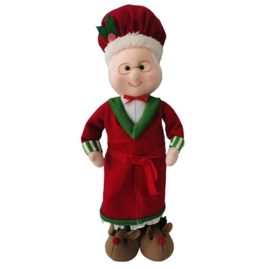 Mama Santa Decorativo 99%Poliester 1%Plastico 16X9