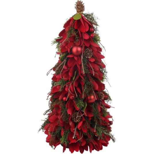 Arbol Navideno Decorativo Diseno Cono 50%Madera 40