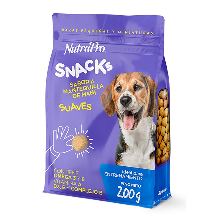 Snack Para Perro Nutrapro Sabor Mant De Mani 200Gr