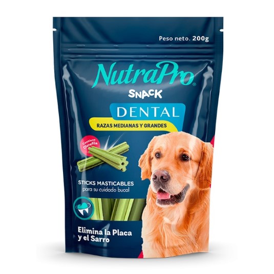 Snack Dental Masticable Para Perro Nutrapro 200 Gr