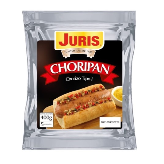 Juris Chorizo Choripan Tipo I 400 Gr