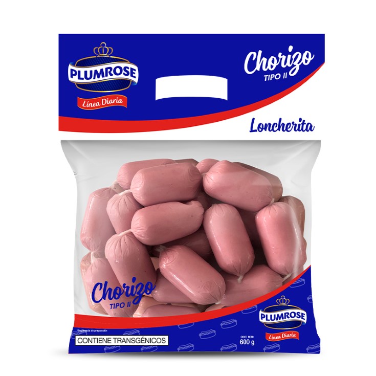 Plumrose Chorizo Linea Diaria Tipo Ii 600 Gr