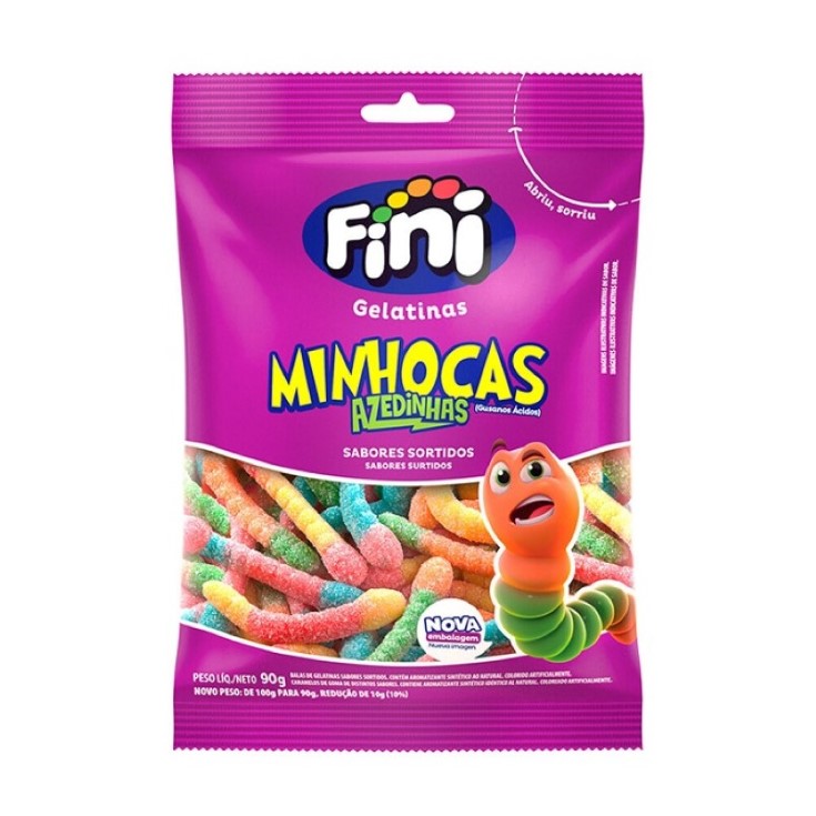 Fini Gusanos Acidos 80Gr. Fini Gusanos Acidos 80Gr.