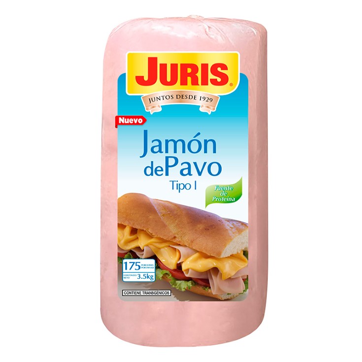 Juris Jamon De Pavo Tipo I Pieza 3.5 Kg