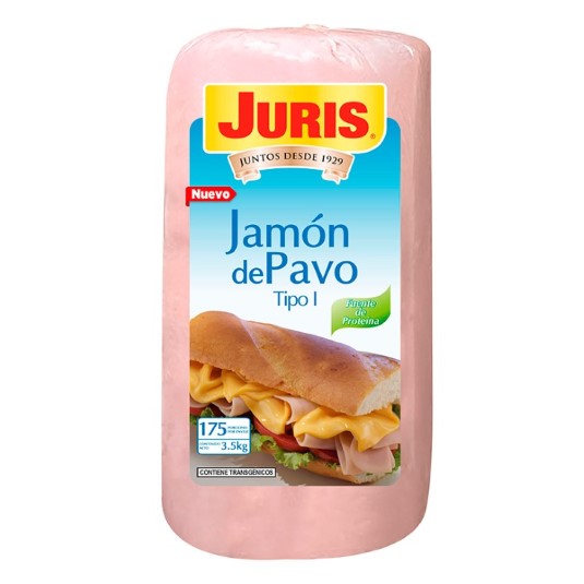 Juris Jamon De Pavo Tipo I Pieza 3.5 Kg