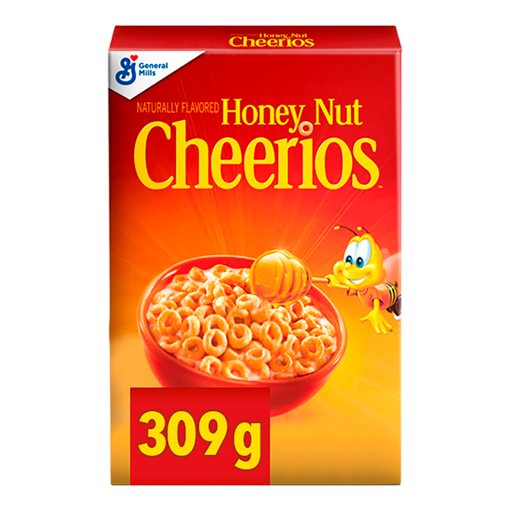 Cereal Cheerios De Nuez Y Miel 309 Gr