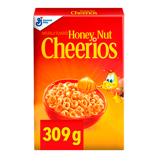 Cereal Cheerios De Nuez Y Miel 309 Gr