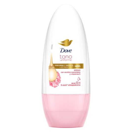 Desodorante Rol Ap Rosas Dove 50Ml.