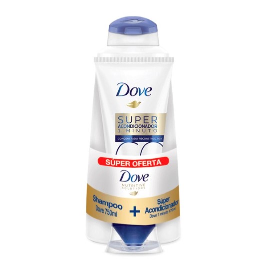 Dove Shampoo Super Oferta Shampoo750Ml+Acondiciona