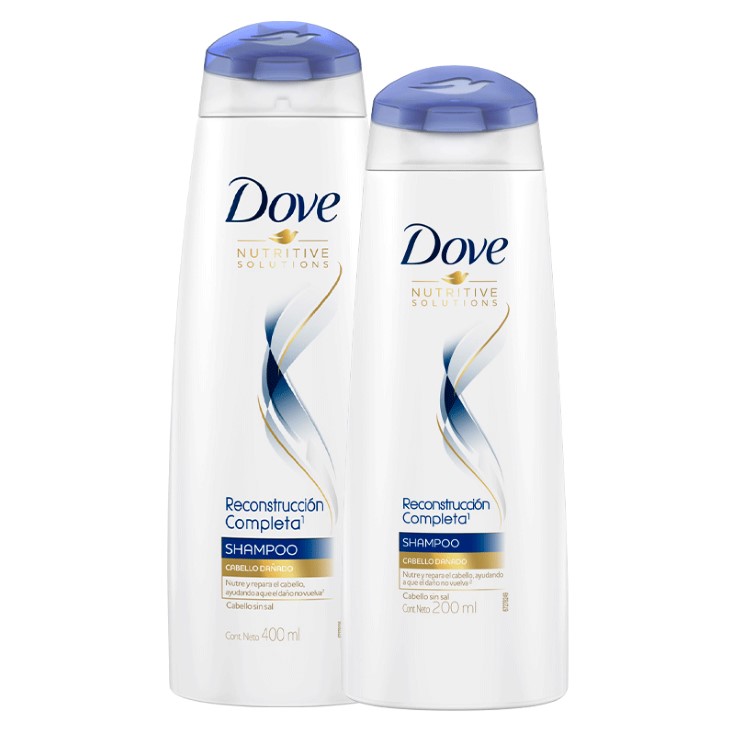 Shampoo Reconstruccion Completa Dove 400Ml+Ac 200Ml