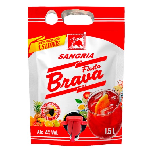 Sangria Fiesta Brava Doypack 1.5L.