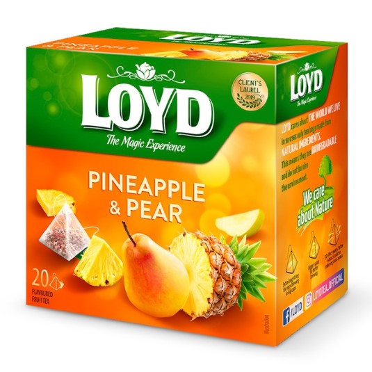 Infusión Loyd Piña & Pera 20 Unid 40 Gr