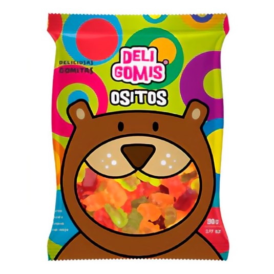 Gomitas de Ositos Deligomis 80GR