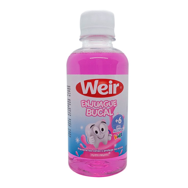 Enjuague Bucal Kids Weir 250Ml