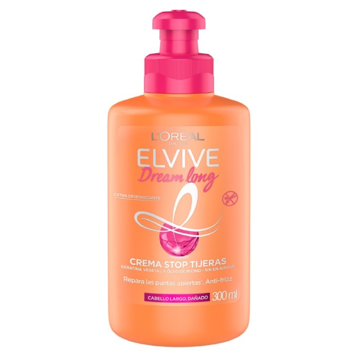 Crema Stop Tijeras Elvive Dream Long 300ML.