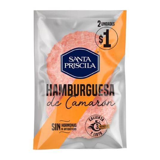 Hamburguesa De Camaron Santa Priscila 100Gr