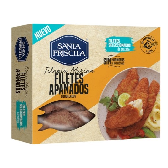 Filete De Tilapia Marinada Santa Priscila 454Gr