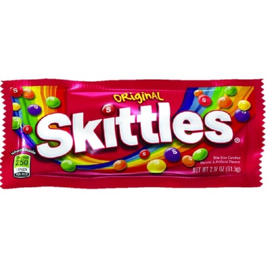 Caramelo Masticable Skittles Original 61,5GR