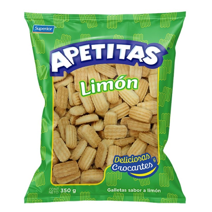 Galletas Sabor a Limon Apetitas 350GR