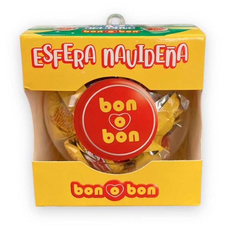 Bombones Rellenos de Crema de Mani Esfera Bon o Bon 105Gr