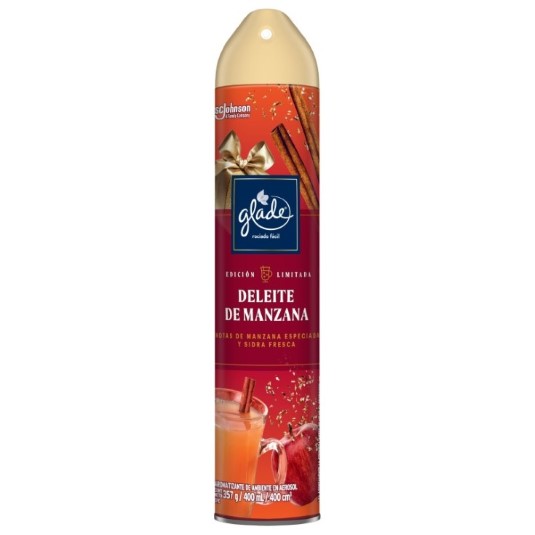 Aerosol Glade Deleite De Manzana 400 Ml