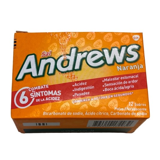 Sal Andrews Naranja X12 5GR