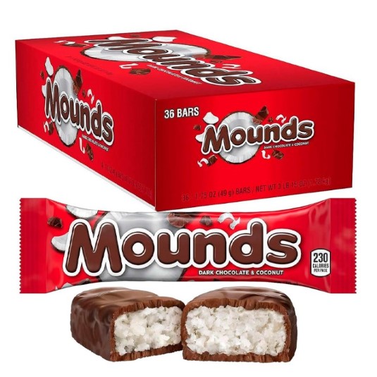 Chocolate Negro con Coco Mounds 40GR.