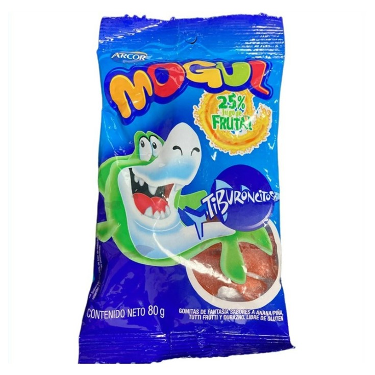 Gomitas de Tiburoncitos Mogul 80GR