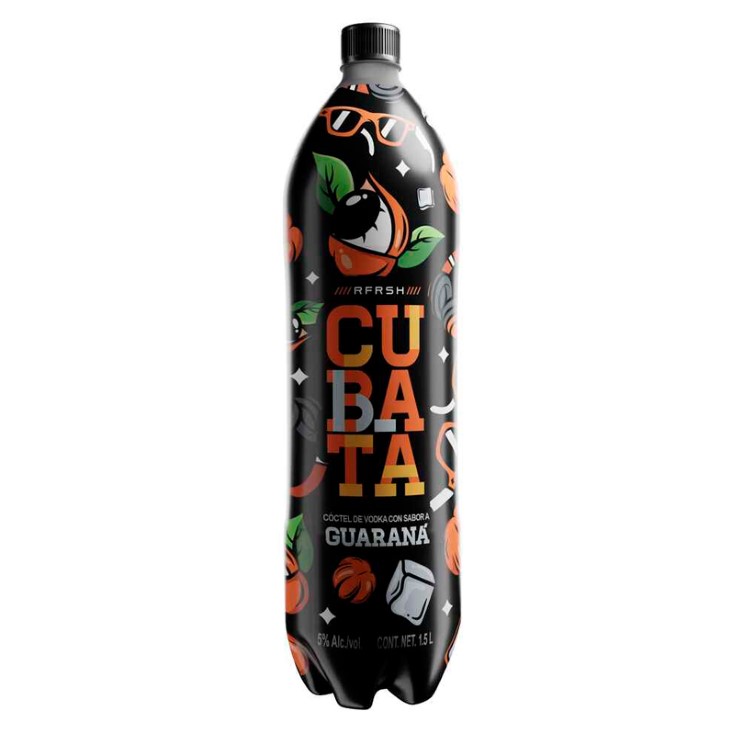 Coctel de Vodka Sabor a Guarana Cubata 1.5L