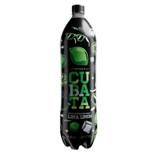 Coctel de Vodka Sabor a Lima Limon Cubata 1.5L