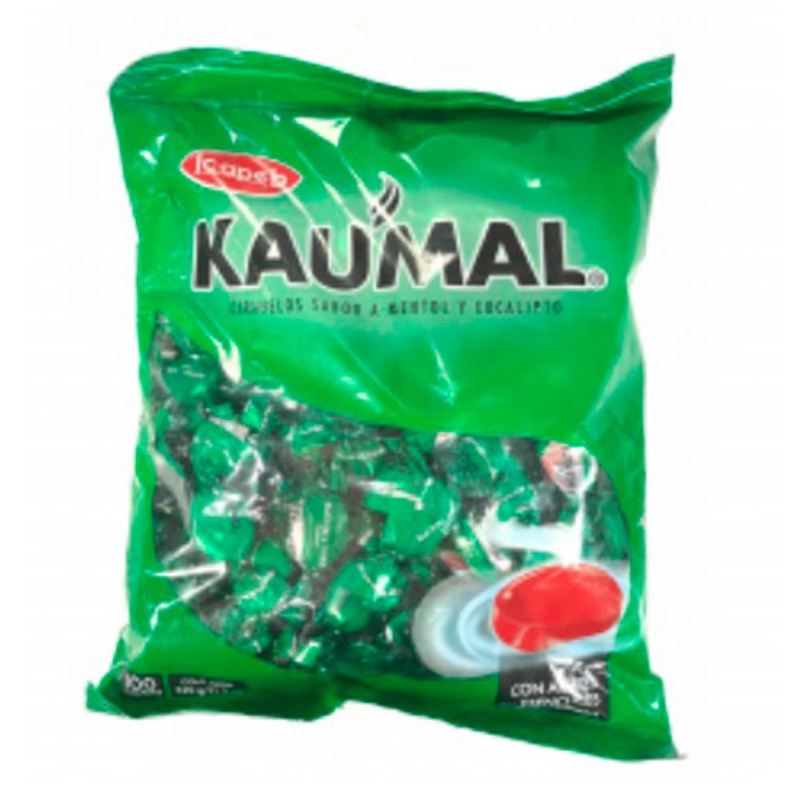 Caramelo Sabor a Mentol y Eucalipto Kaumal 320GR