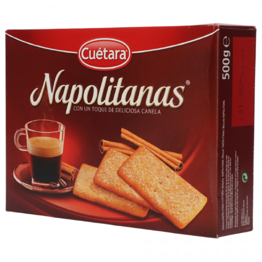 Galletas Napolitanas de Canela Cuetara 500GR