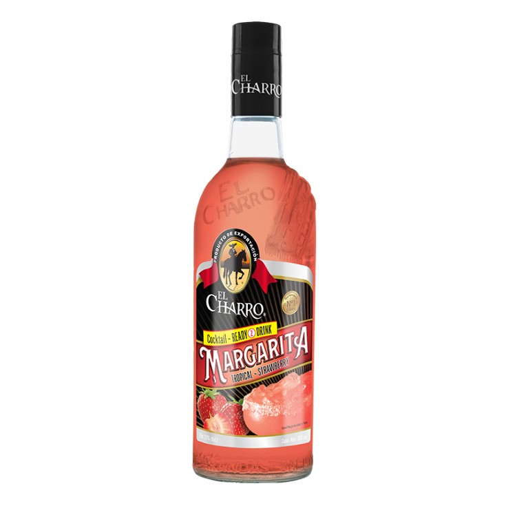 Margarita Tropical Fresa El Charro750ML