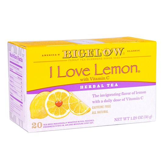 Bigelow Lovel Lemon Herbal 20 Unid