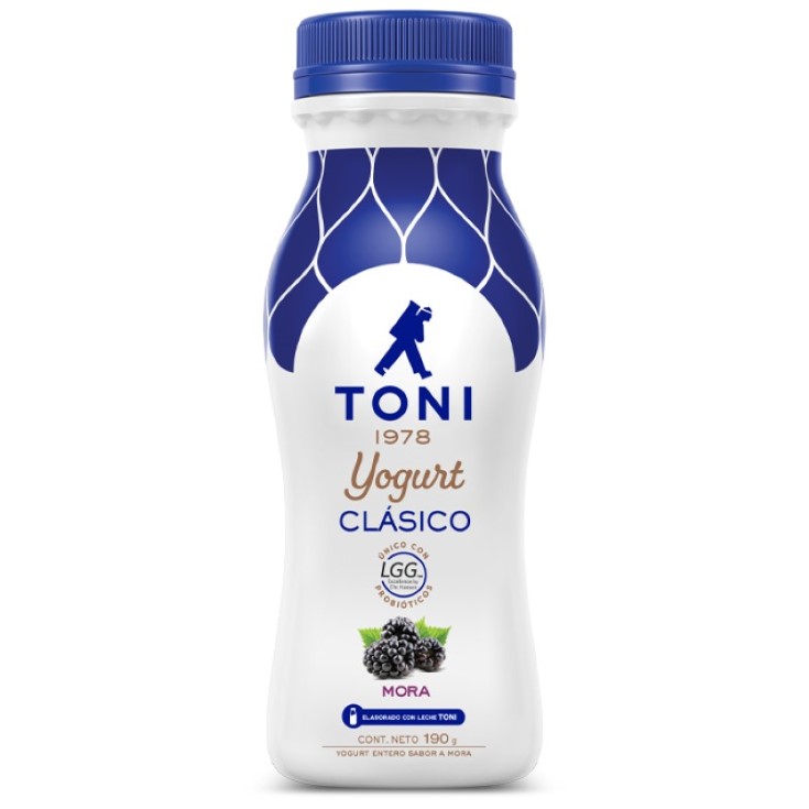 Yogurt Toni Bebible Clasico Mora 190 Gr